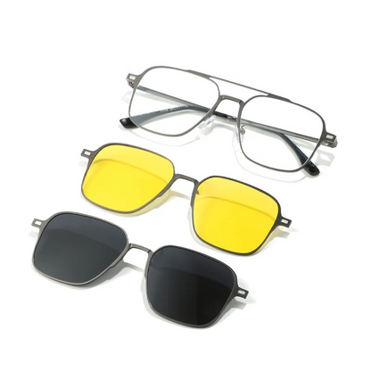 Lunettes de soleil - 3 en 1