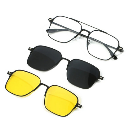 Lunettes de soleil - 3 en 1